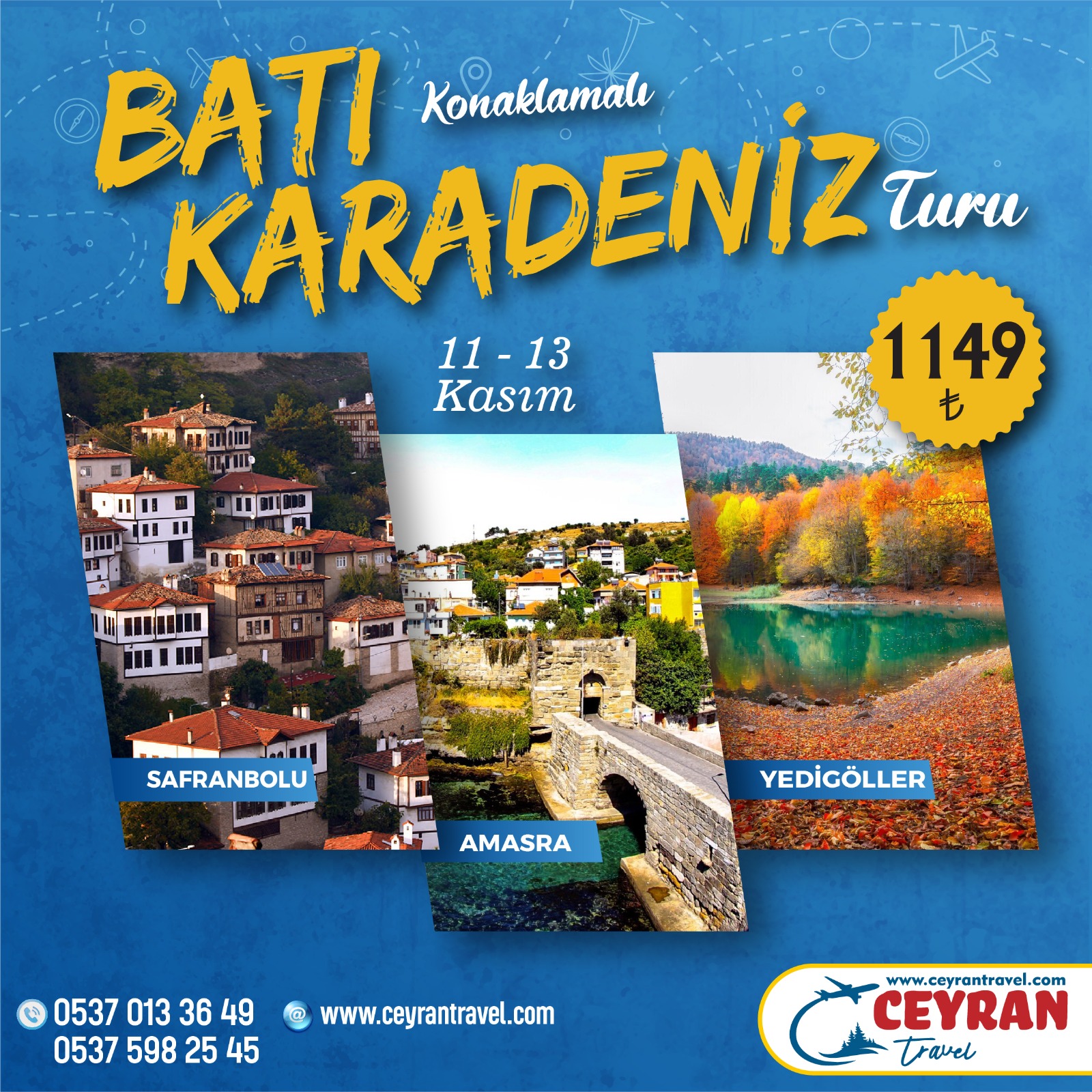 BATI KARADENİZ TURU
